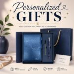 Personalized A5 Notebook and Pen Gift Set with Custom Name