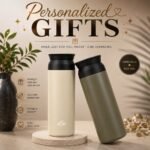 Personalized 500ml tumbler with custom name made from 304 stainless steel
