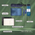 Personalized 5 in 1 Gift Set – Notebook, Tumbler, Pen, Pendrive & Umbrella - Image 2