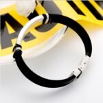 Personalized Silicone Bracelet Custom Engraved Name Gift - Image 2