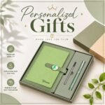 Personalized Notebook & Pen Gift Set with Custom Name