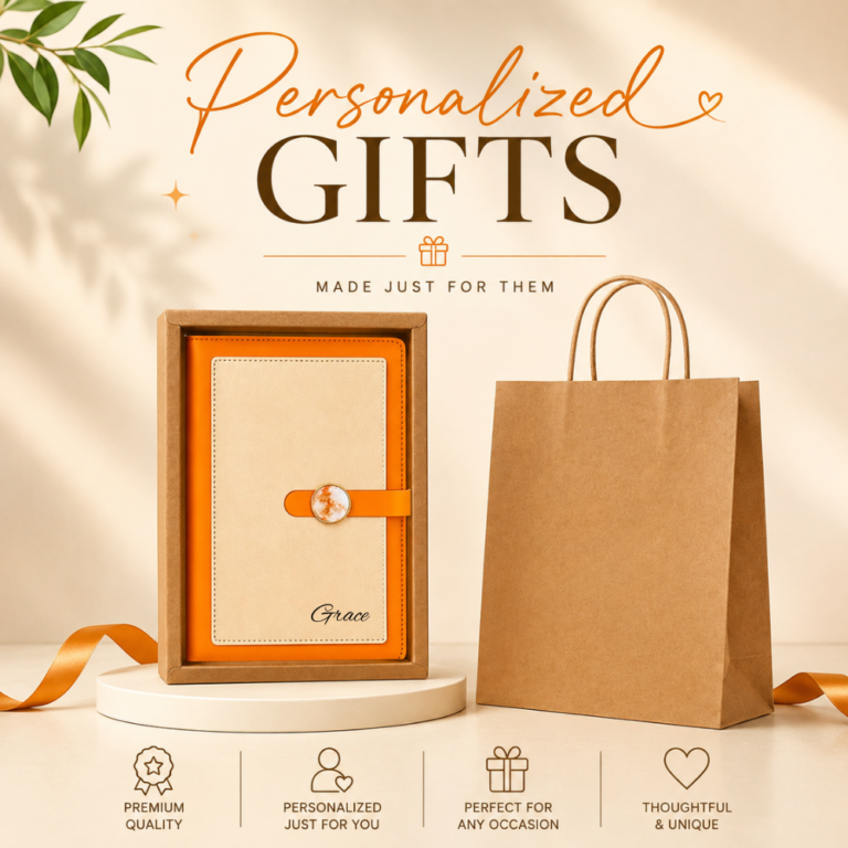 Custom Notebook A5 Gift Set