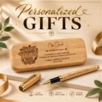 Custom Name Engraving on Personalized Bamboo Pen